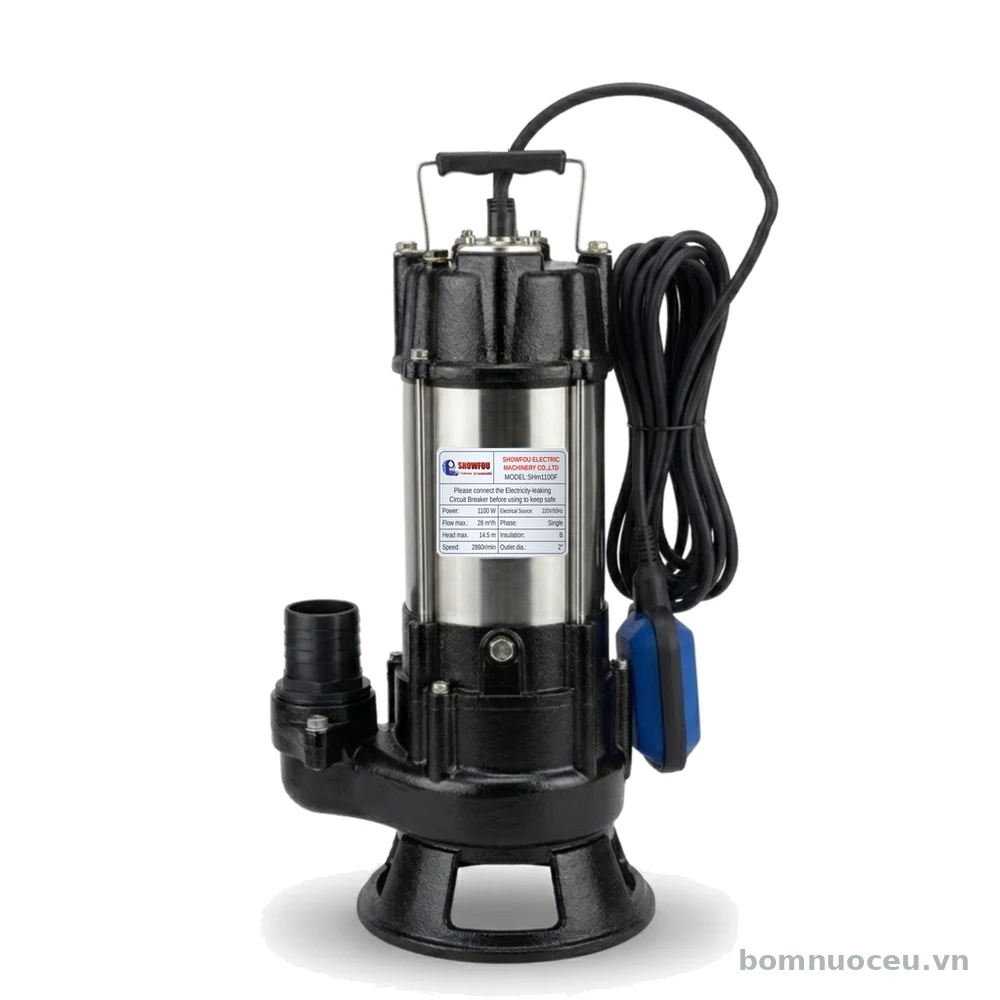 Bơm chìm nước thải Showfou SHm-1100F